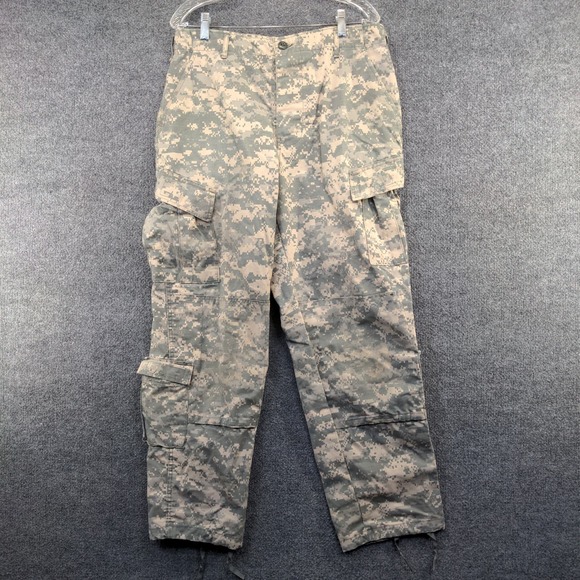 U.S. Army Combat Uniform Trousers Digital Camo Size M Green Tan Military - Picture 5 of 14